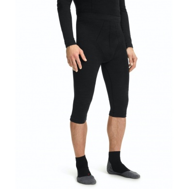 Falke Unterziehose 3/4 Tight Wool Tech Unterwäsche schwarz Herren